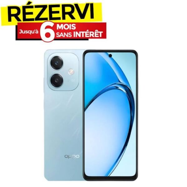 Smartphone OPPO A3x 4Go 64Go - Bleu – Image 2